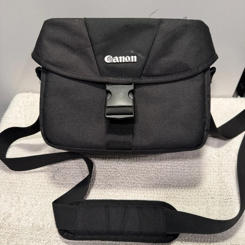 Canon Gadget Bag 2400 Shoulder Bag Unisex Black Nylon DSLR Camera Travel Storage